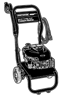 CRAFTSMAN, 580.752300 Pressure Washer