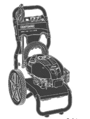 CRAFTSMAN, 580.752410 Pressure Washer