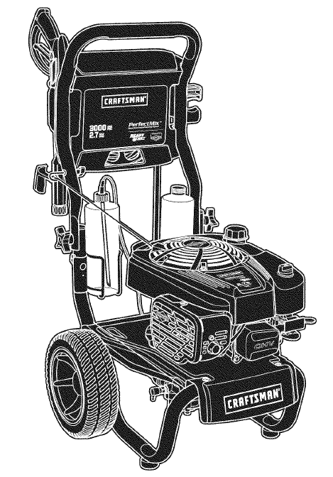 CRAFTSMAN, 580.752580 Pressure Washer