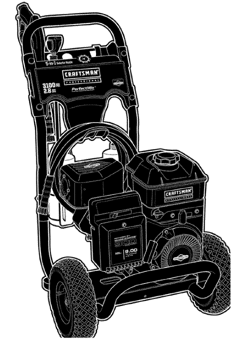 CRAFTSMAN, 580.752591 Pressure Washer