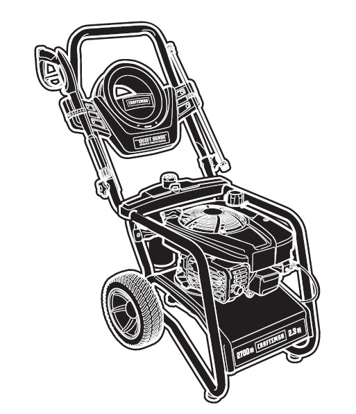 CRAFTSMAN, 580.752881 Pressure Washer