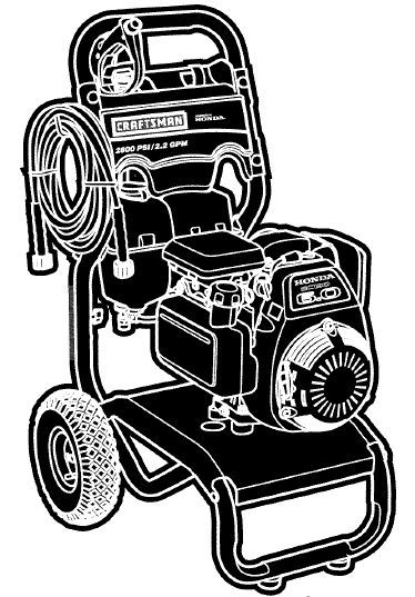 CRAFTSMAN, 580.753011 Pressure Washer