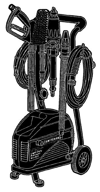 CRAFTSMAN, 580.760000 Pressure Washer