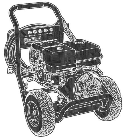 CRAFTSMAN, 580.754990 Pressure Washer