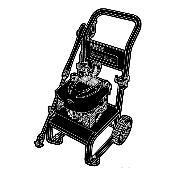 CRAFTSMAN, 580.767101 Pressure Washer