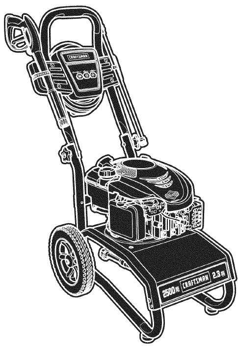 CRAFTSMAN, 580.988400 Pressure Washer