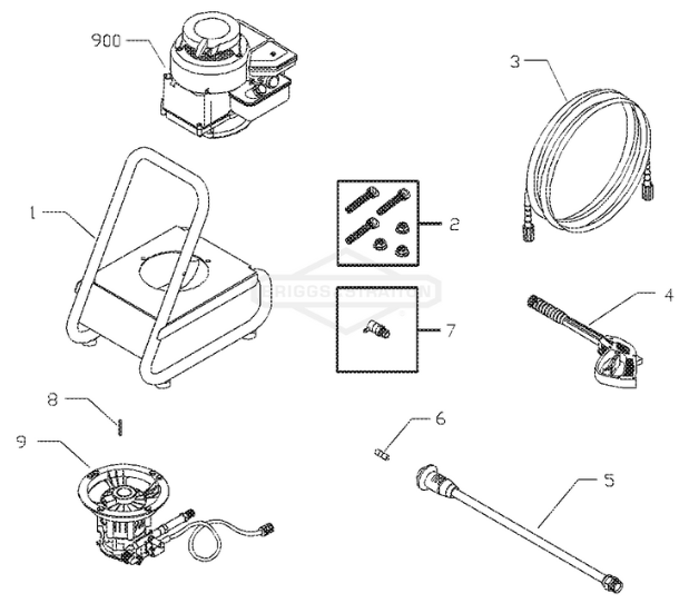 CRAFTSMAN, 020247-1 Pressure Washer