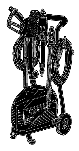 CRAFTSMAN, 1279-0 Pressure Washer