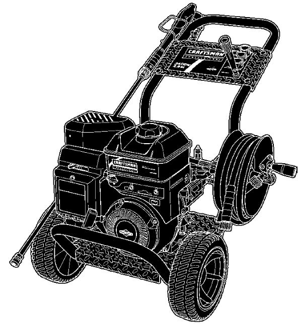 CRAFTSMAN, 020299-0 Pressure Washer