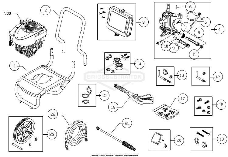 CRAFTSMAN, 020323-1 Pressure Washer