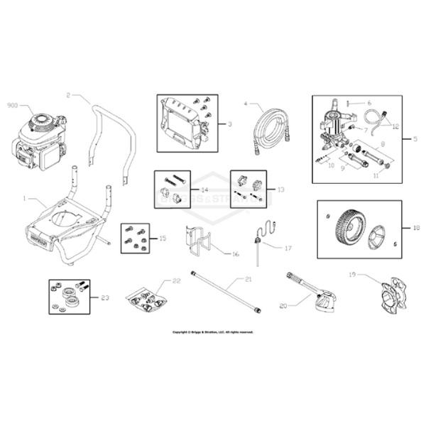 CRAFTSMAN, 020396-0 Pressure Washer