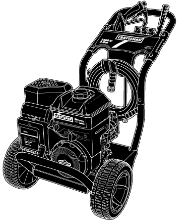 CRAFTSMAN, 020315-0 Pressure Washer