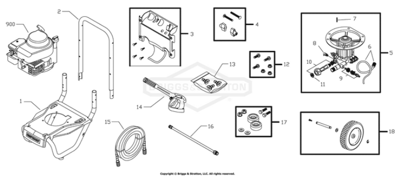 CRAFTSMAN, 020403-0 Pressure Washer