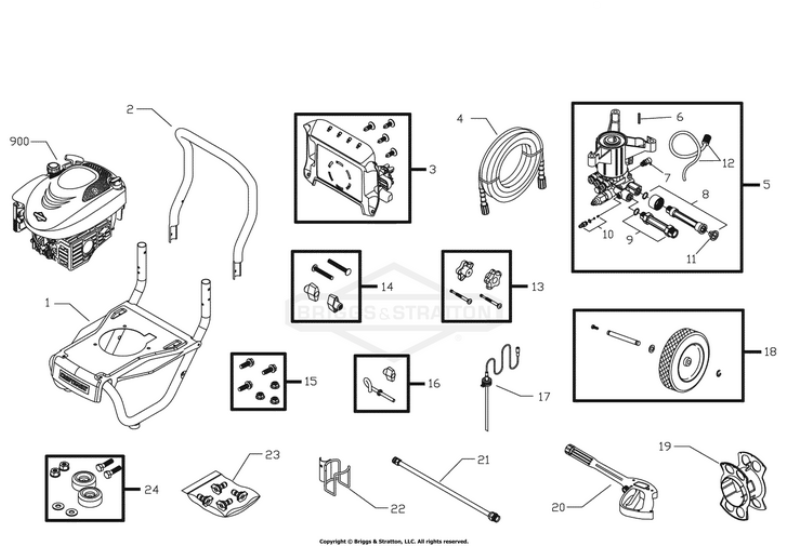 CRAFTSMAN, 020404-0 Pressure Washer
