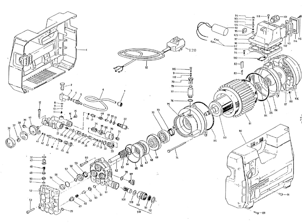 COLEMAN POWERMATE, PW0701300 Pressure Washer