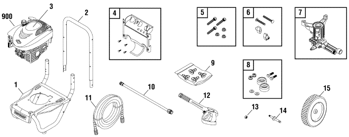 CRAFTSMAN, 020431-1 Pressure Washer