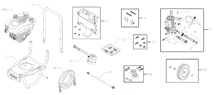 CRAFTSMAN, 020431-0 Pressure Washer