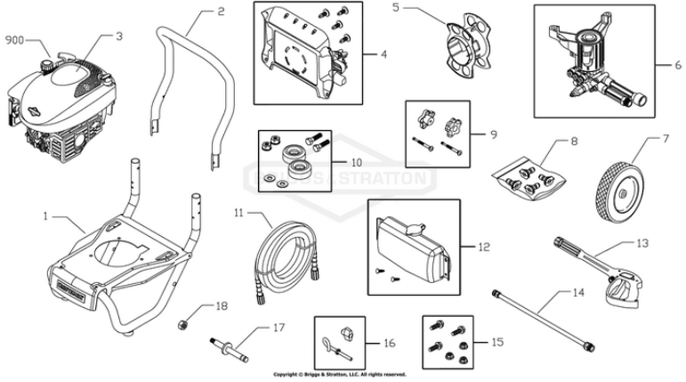 CRAFTSMAN, 020410-1 Pressure Washer