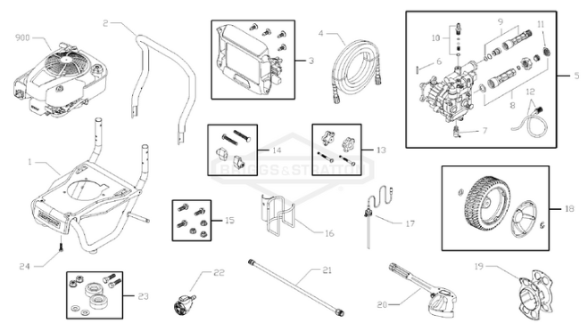 CRAFTSMAN, 020435-0 Pressure Washer