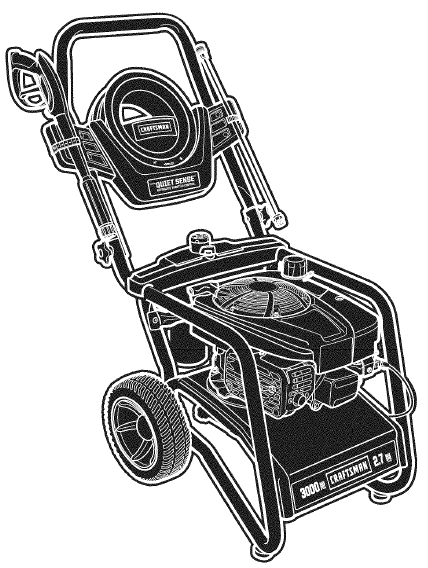 CRAFTSMAN, 020497-01 Pressure Washer