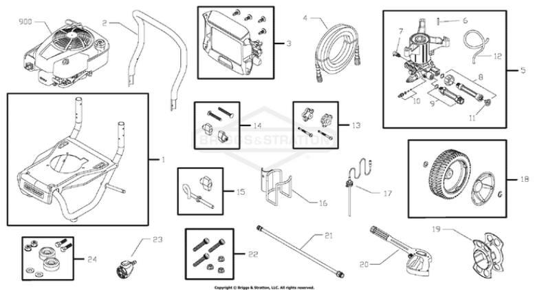 CRAFTSMAN, 020435-1 Pressure Washer