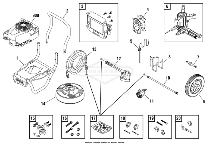 CRAFTSMAN, 020465-0 Pressure Washer