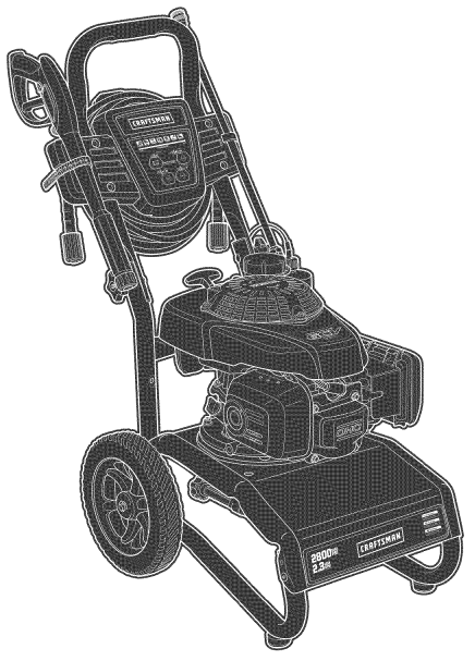 CRAFTSMAN, 020579-01 Pressure Washer