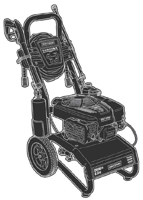 CRAFTSMAN, 020607-00 Pressure Washer