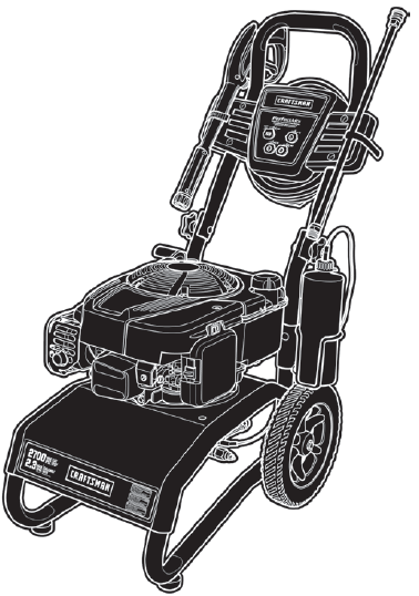 CRAFTSMAN, 020572-01 Pressure Washer