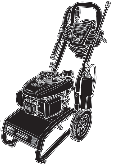 CRAFTSMAN, C950.672153 Pressure Washer
