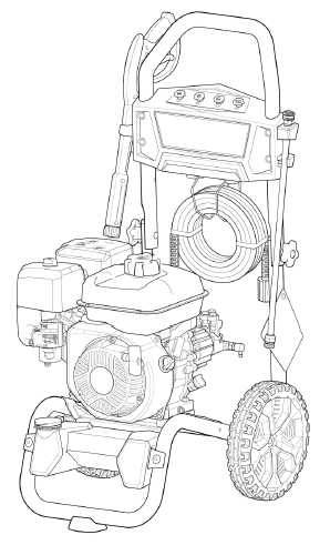 CRAFTSMAN, CMXGWAS020791-0 Pressure Washer