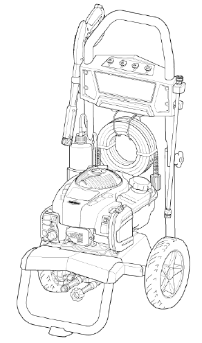 CRAFTSMAN, CMXGWAS020788-0 Pressure Washer