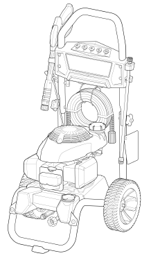CRAFTSMAN, CMXGWAS020735-3 Pressure Washer