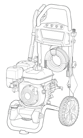 CRAFTSMAN, CMXGWAS020790-2 Pressure Washer