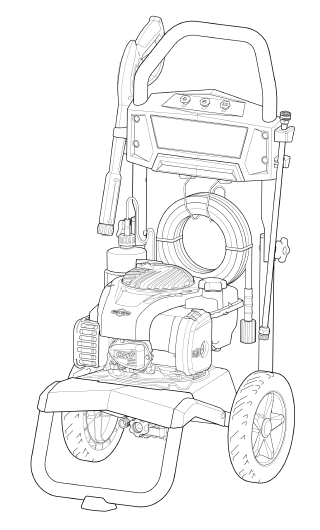 CRAFTSMAN, CMXGWAS021020-0 Pressure Washer