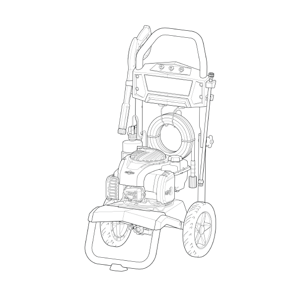CRAFTSMAN, CMXGWAS021020-0 Pressure Washer