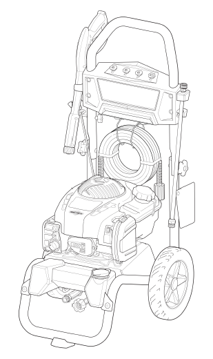 CRAFTSMAN, CMXGWAS020733-0 Pressure Washer