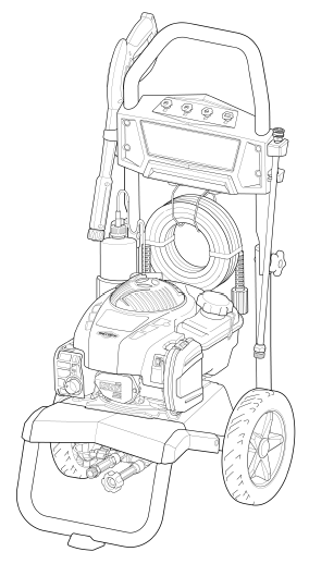 CRAFTSMAN, CMXGWAS021021 Pressure Washer