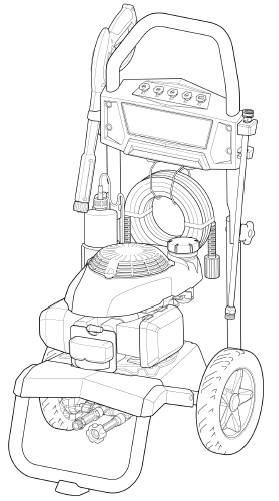 CRAFTSMAN, CMXGWAS021023 Pressure Washer