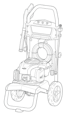 CRAFTSMAN, CMXGWAS021025 Pressure Washer