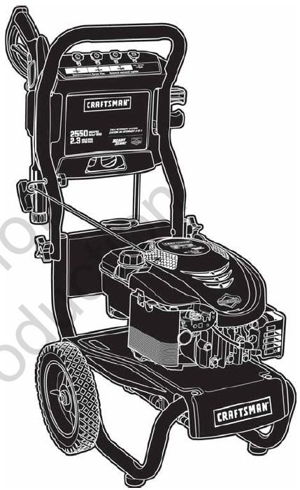 CRAFTSMAN, C950.679621 Pressure Washer