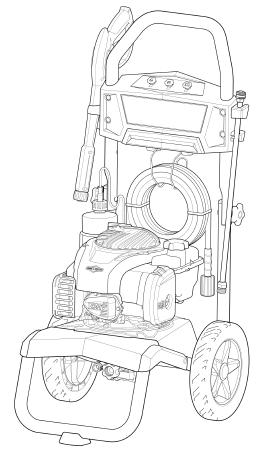 CRAFTSMAN, CMXGWAS021020-1 Pressure Washer