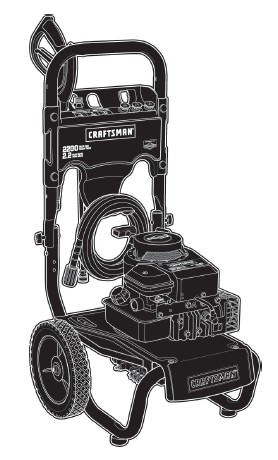 CRAFTSMAN, C950.679631 Pressure Washer