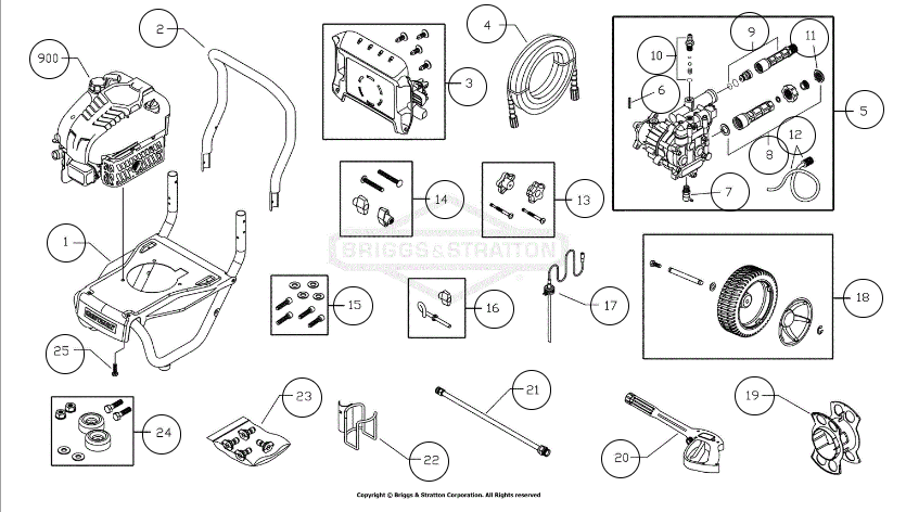 CRAFTSMAN, 020395-0 Pressure Washer