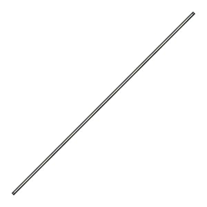 1001.3166, 48" BARE WAND - ZINC PLATED STEEL