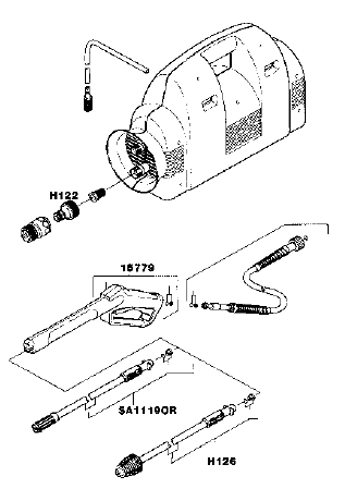 DEVILBISS, 1119WB Pressure Washer