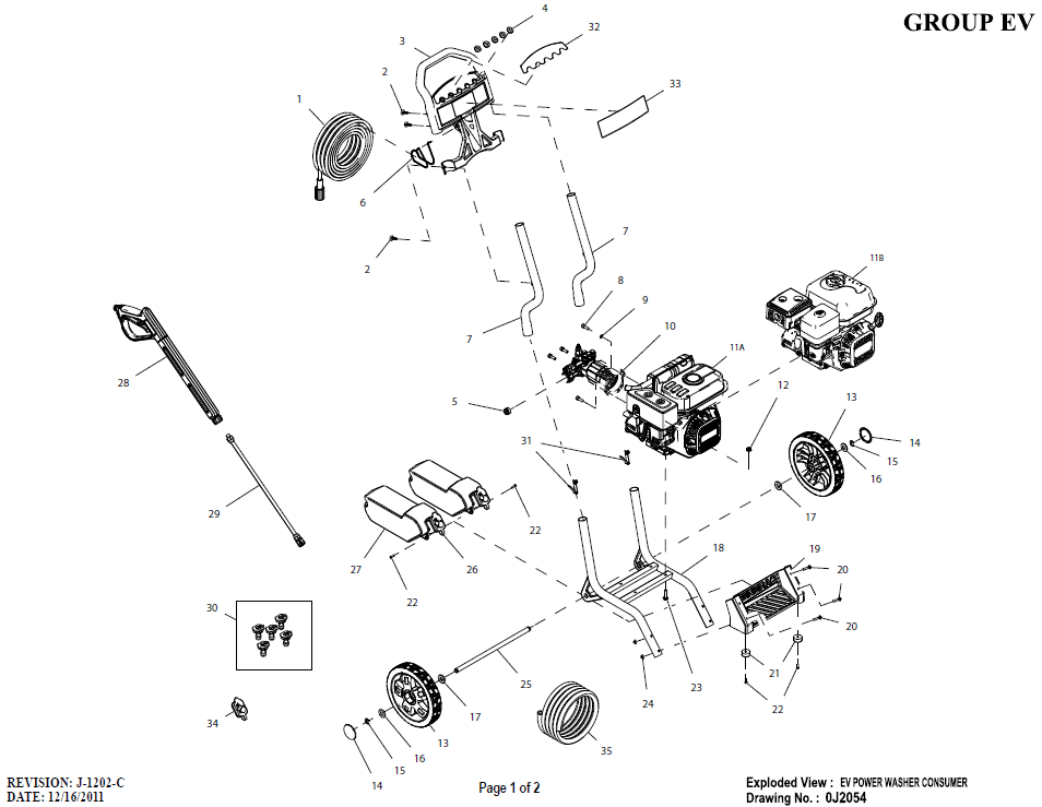 GENERAC, 6020 Pressure Washer