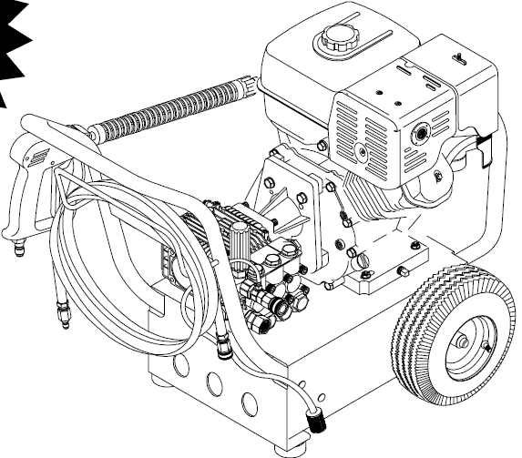 GENERAC, 1418-1 Pressure Washer