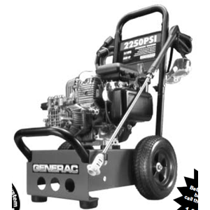 GENERAC, 1331-0 Pressure Washer
