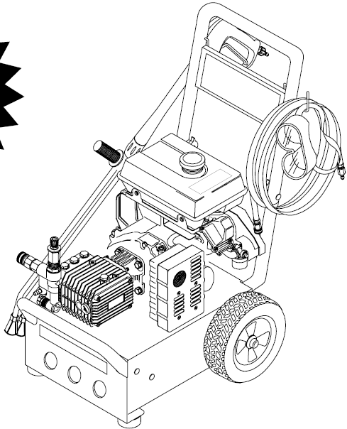 GENERAC, 1293-2 Pressure Washer